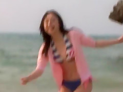 Incredible Japanese girl Junko Hayama in Best Outdoor, Beach JAV clip